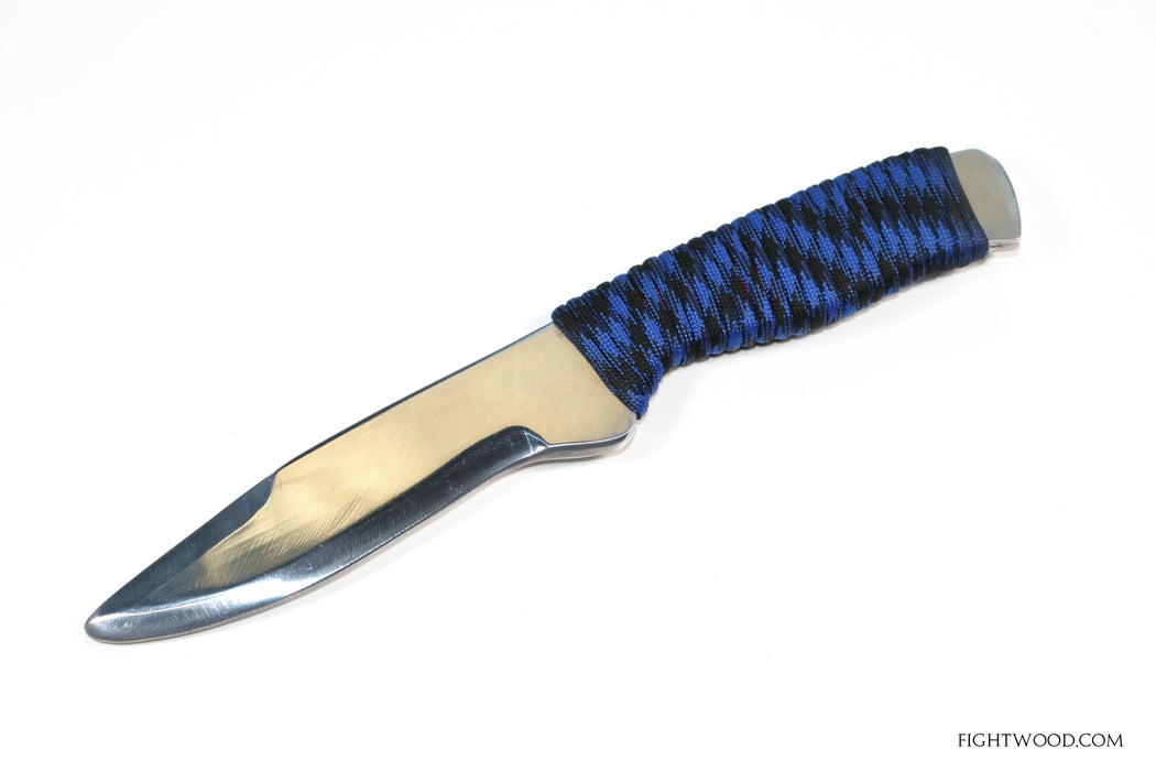 aluminum knife with paracord handle