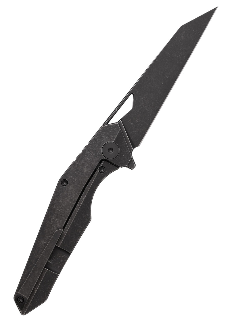Berserk Blades BROK Blackwash – Premium Titanium & CPM S35VN Pocket Knife