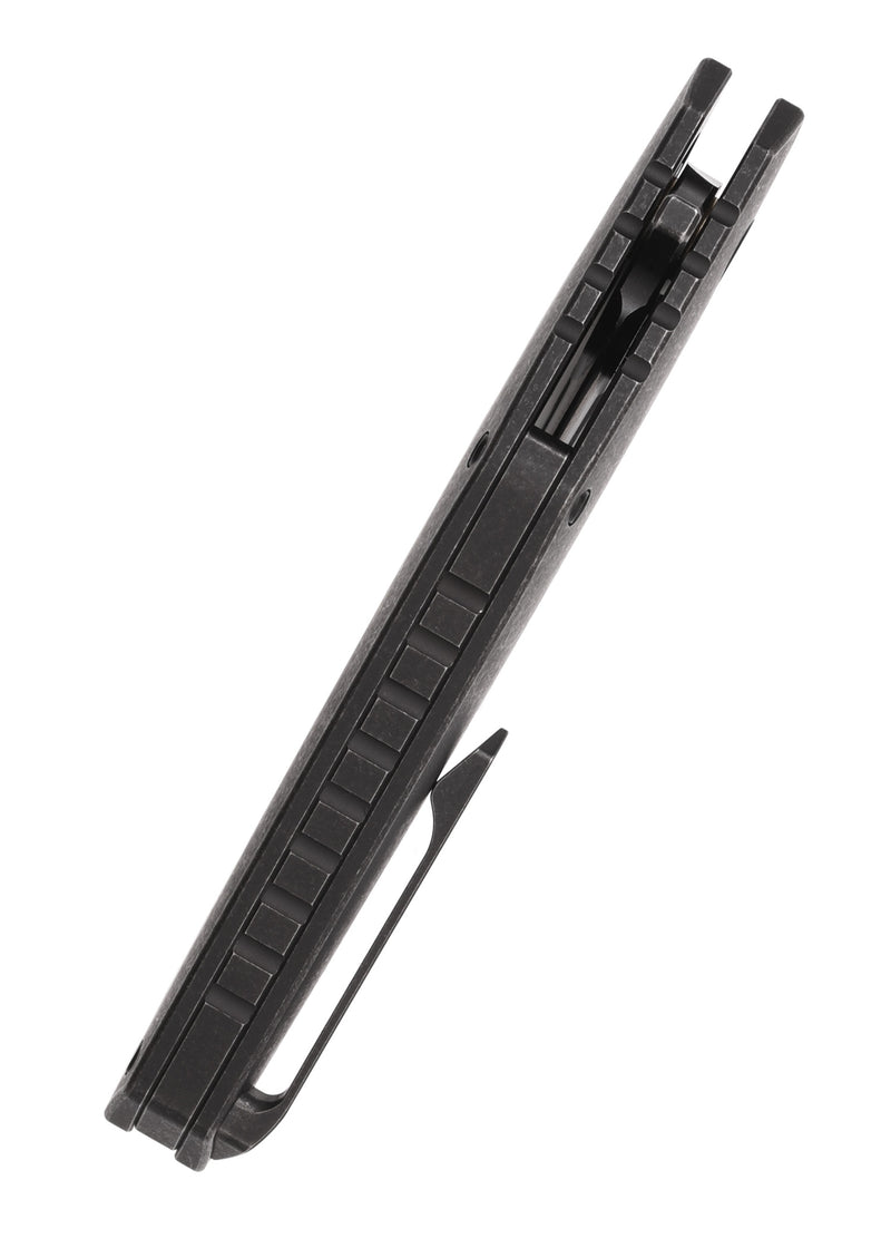 Berserk Blades BROK Blackwash – Premium Titanium & CPM S35VN Pocket Knife
