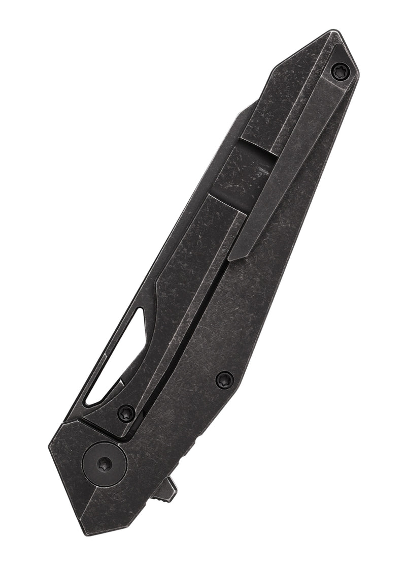 Berserk Blades BROK Blackwash – Premium Titanium & CPM S35VN Pocket Knife