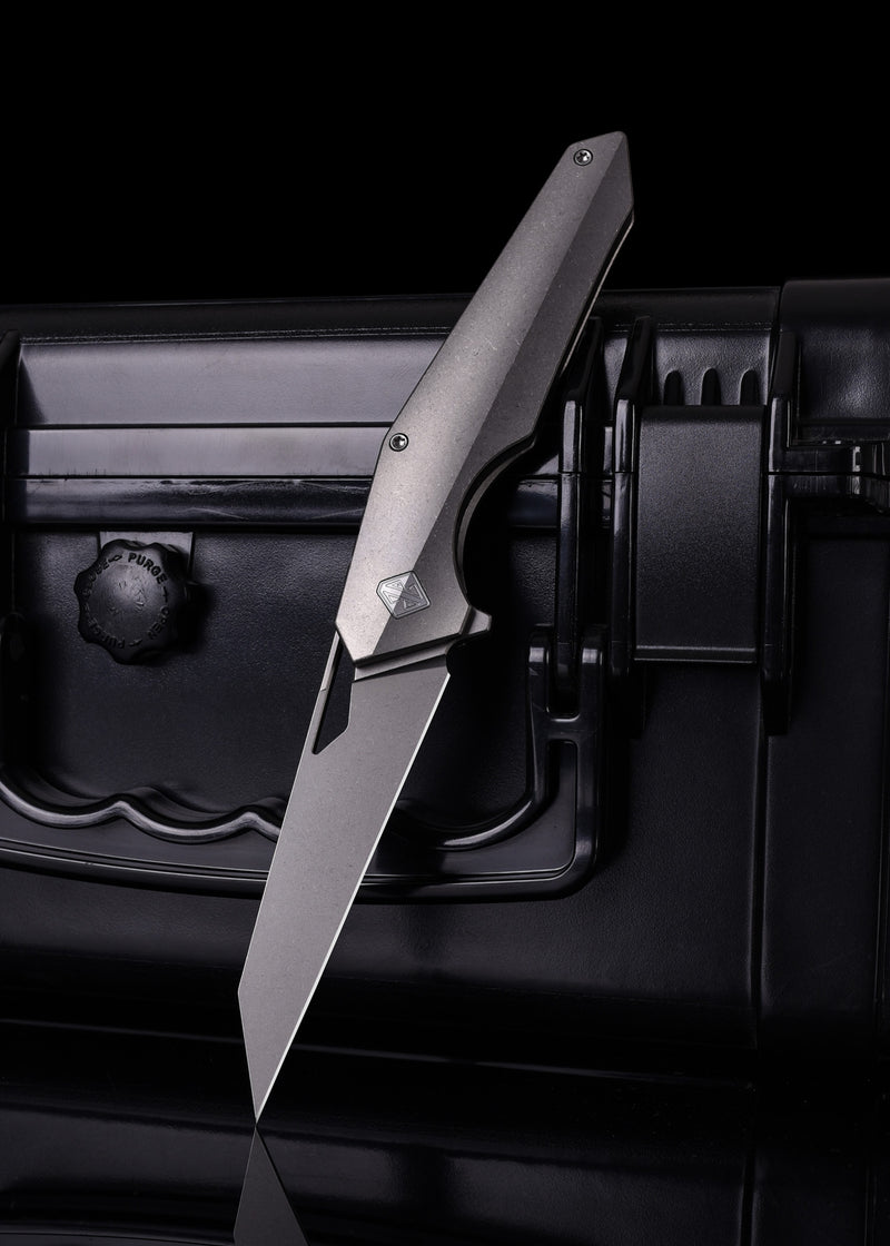 Berserk Blades BROK Stonewash – Titan Taschenmesser CPM S35VN