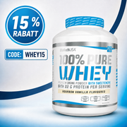 Biotech 100% Pure Whey 2270g Chocolate - Produktbild - 15% Rabatt