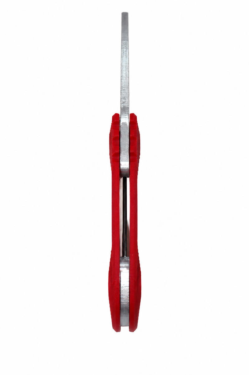 Fast Eddy Trainingsmesser – Spring-Bar Trainer mit beweglicher stumpfer Klinge