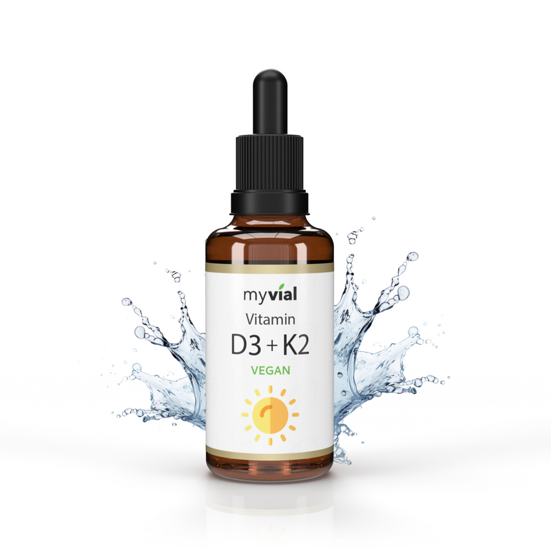 Vitamin D3 + K2 Tropfen vegan – Vitamin D aus Flechten & K2 MK-7 | Fightwood