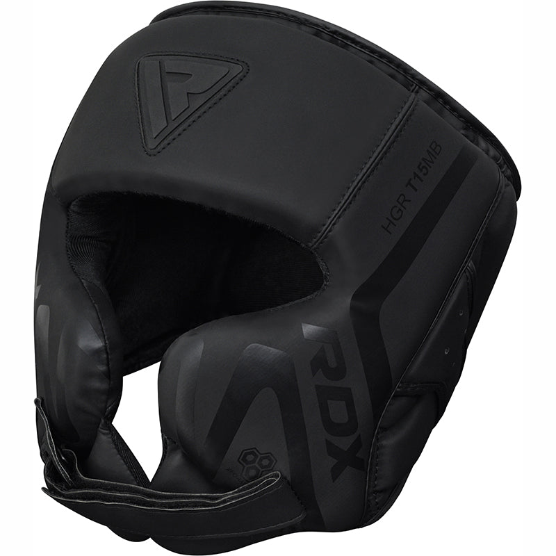 RDX T15 Noir CE-Kopfschutz mit gepolstertem Wangenschutz