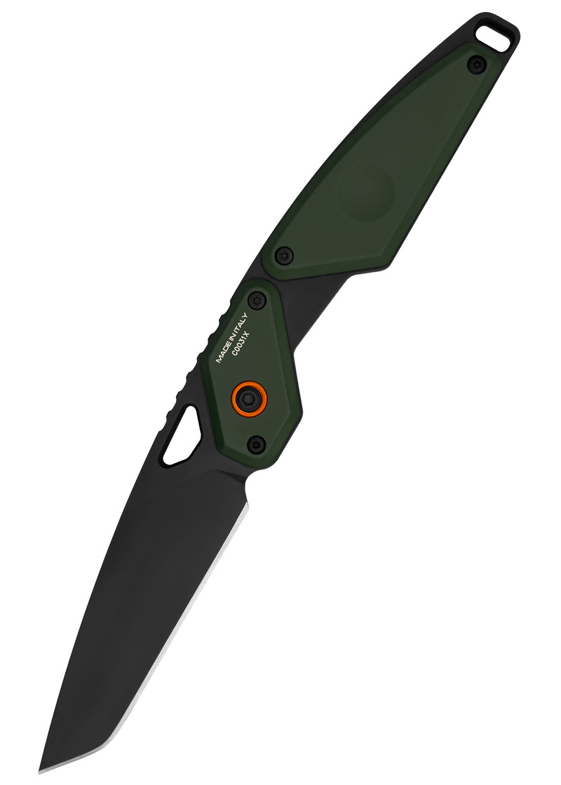 Extrema Ratio AERO FX Nitrogen Forest Green/Orange – Feststehendes Messer mit Kydex-Scheide