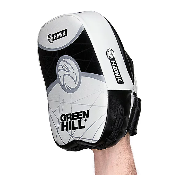 Green Hill Handpratze HAWK aus Kunstleder – Schlagpolster fürs Boxen & Padwork