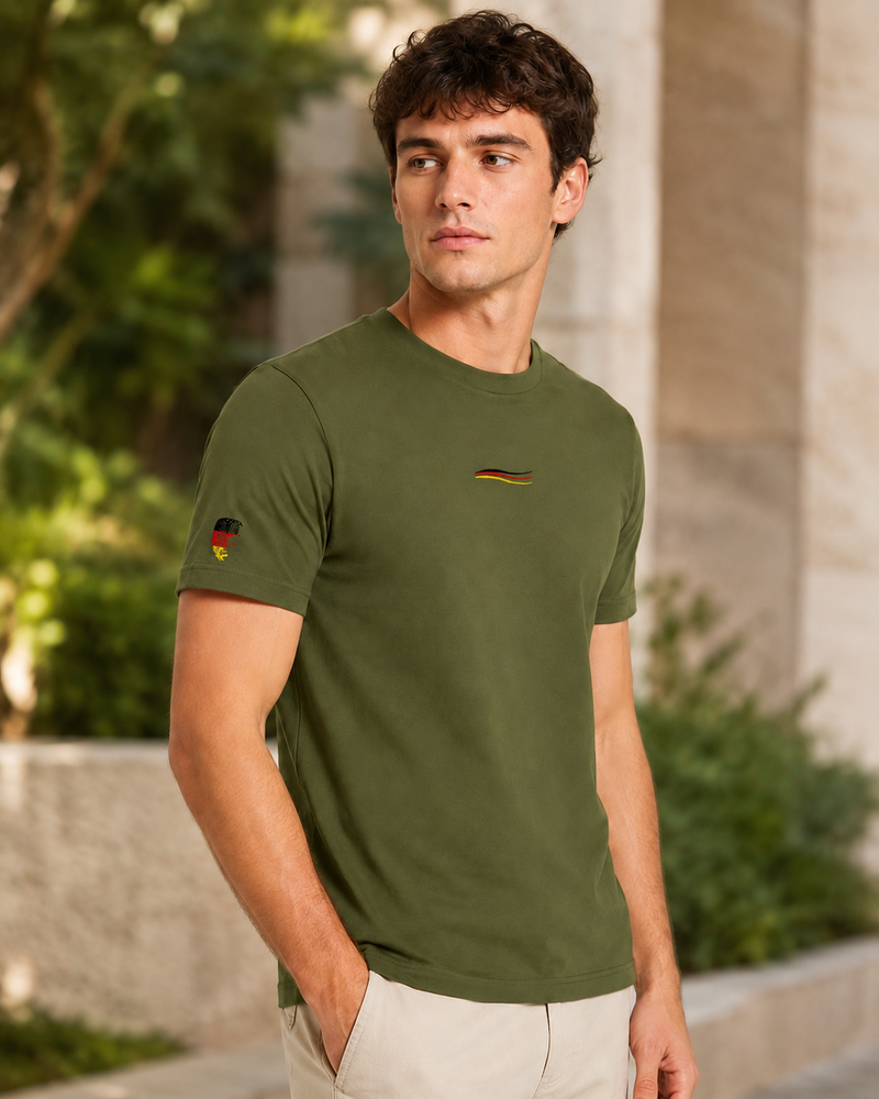 Fightwood® Germany Männer Premium T-Shirt  – Sleeve Edition