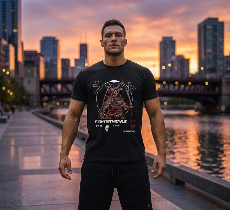 Fightwood Samurai Premium T-Shirt – Nachhaltig, Bequem & Stylisch