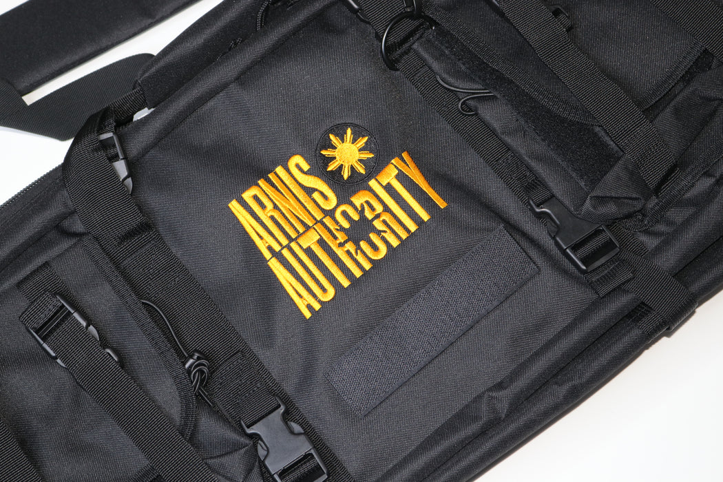 Arnis Authority® Duffle Bag – Heavy-Duty Nylon, MOLLE, 6 Pockets (94×33×10 cm), Water-Resistant