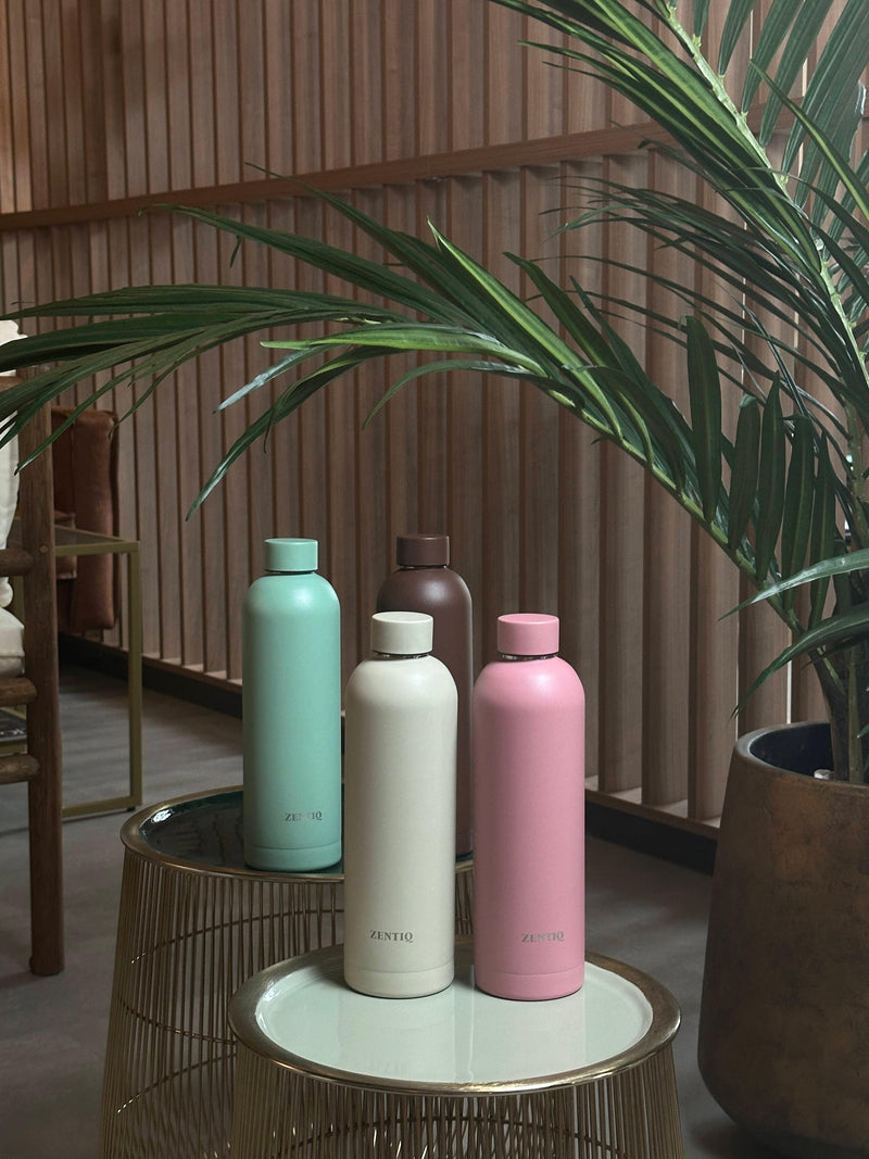 Isolierte Edelstahl Trinkflasche Grün – BPA-freie Thermoflasche aus 304 Edelstahl