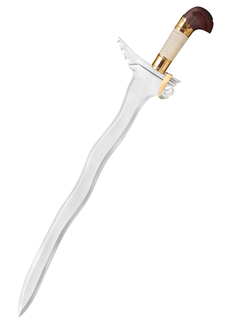 Cold Steel Kris Schwert – Philippinisches Sammlerschwert aus Kohlenstoffstahl, ca. 66 cm
