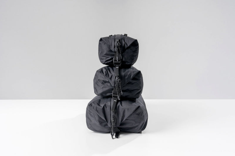 Matador Gear Cube 3er-Pack Schwarz – ultraleichte Kompressions-Packwürfel