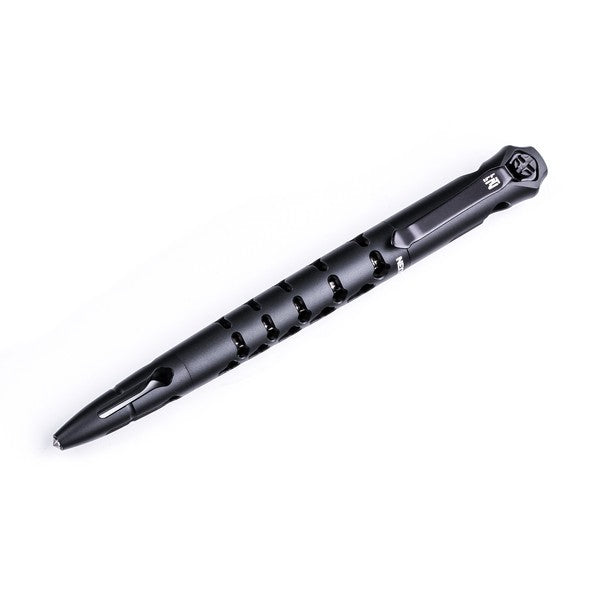 NEXTORCH NP20 Dino Pen Tactical Pen Glass Breaker, Kubotan + Ballpoint Pen Black