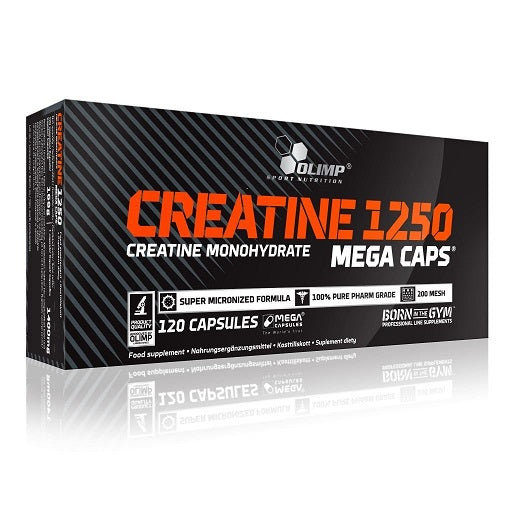Olimp Creatine 1250 Mega Caps 120 Kapseln Kreatin Monohydrat