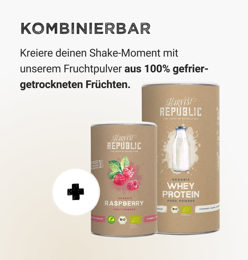 Harvest Republic Whey Protein Natural – Proteinpulver ohne Zusatzstoffe