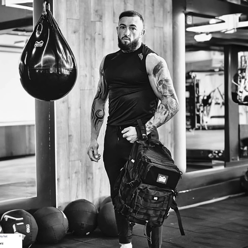 Phantom Athletics DELTA Backpack 45L – Black Camo | MMA, Muay Thai, BJJ Gym