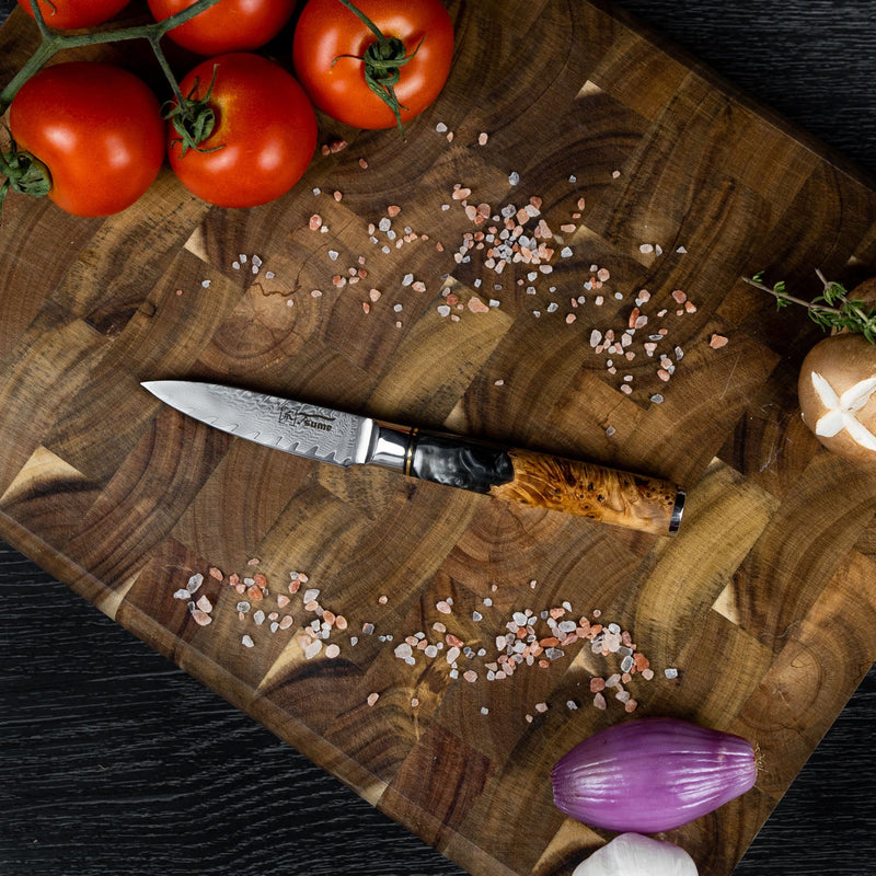 Professional Onyx Set – 7-piece Damascus knife set with VG-10 core