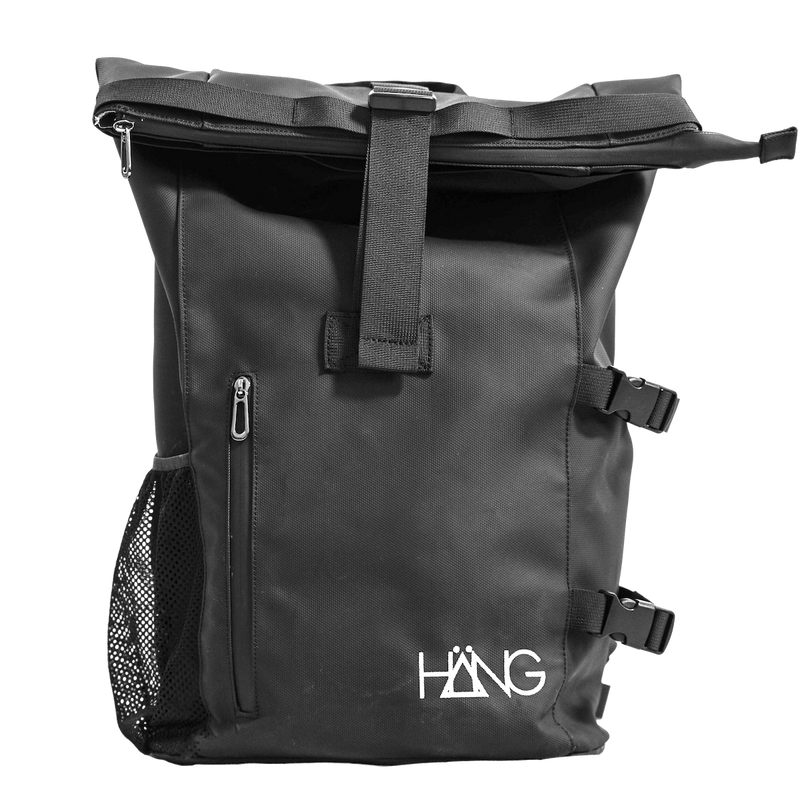 BÄG Rolltop Rucksack mit Doppel-Laptopfach bis 15 Zoll und wasserabweisendem Material