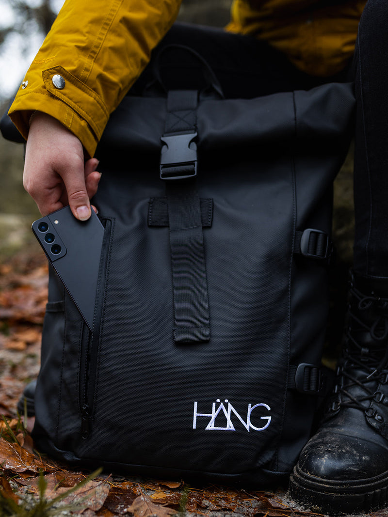 BÄG Rolltop Backpack – water-repellent, 15″ laptop sleeve, urban & outdoor