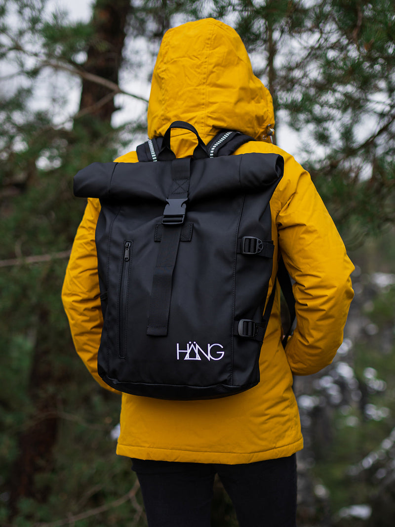 BÄG Rolltop Backpack – water-repellent, 15″ laptop sleeve, urban & outdoor