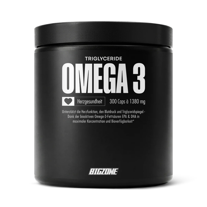 Big Zone Omega 3 Fury Triglyceride 300 Kapseln mit EPA und DHA