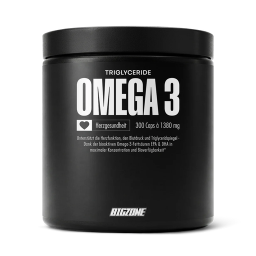 Big Zone Omega 3 Fury Triglyceride 300 Kapseln mit EPA und DHA