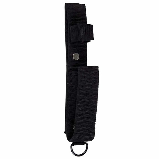 BlackField Schlagstock Silber ausgefahren auf 53 cm mit rutschhemmendem Griff