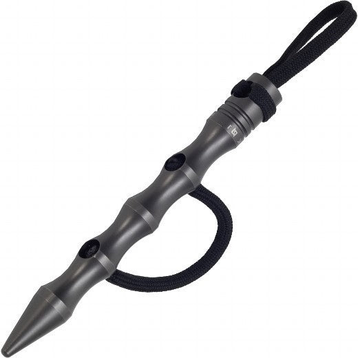 BlackField T.C.K. 01 Kubotan aus titanbeschichtetem Edelstahl, 12,5 cm, mit Kordel