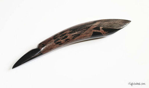 Carabao Dulo-Dulo Adler aus handgeschnitztem Horn, ca. 18 cm