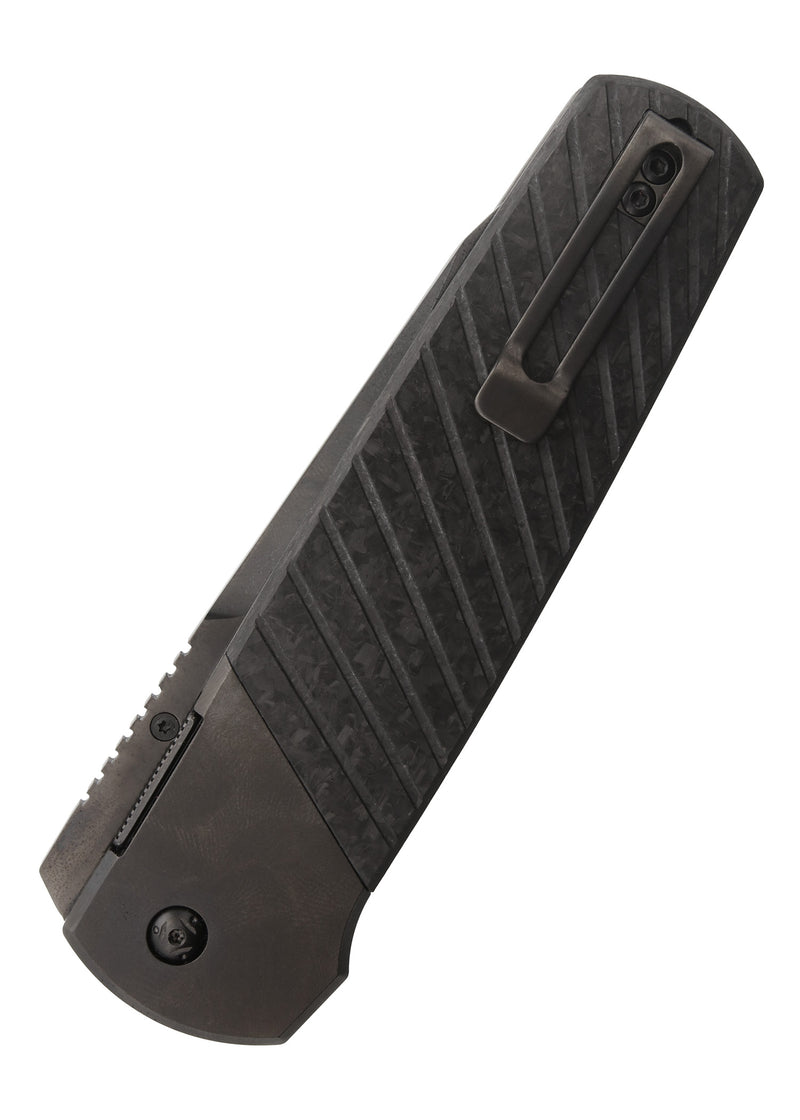 Cold Steel Hatamoto 20CV Taschenmesser – Tanto-Klinge, Carbonfaser, Liner Lock