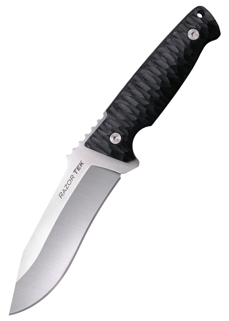 Cold Steel Razor Tek 5 Zoll feststehendes Outdoor-Messer mit Recurve-Klinge