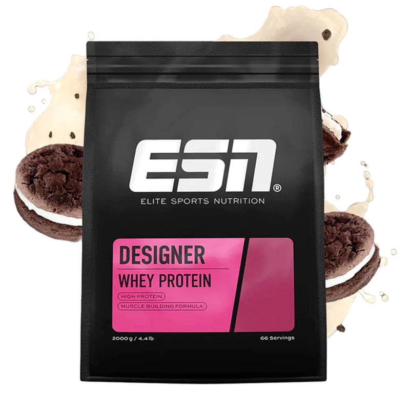 ESN Designer Whey 2000g – Whey Proteinpulver mit Molkenprotein-Konzentrat & Isolat