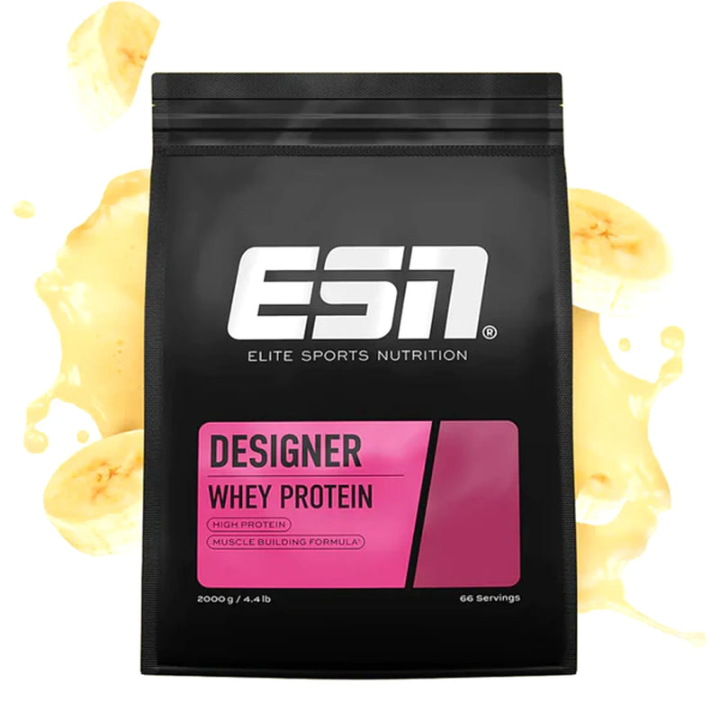 ESN Designer Whey 2000g – Whey Proteinpulver mit Molkenprotein-Konzentrat & Isolat