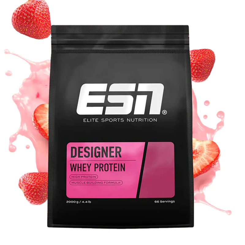 ESN Designer Whey 2000g – Whey Proteinpulver mit Molkenprotein-Konzentrat & Isolat