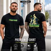 Fightwood BJJ Herren T-Shirt als Brazilian Jiu-Jitsu Streetwear im Alltag