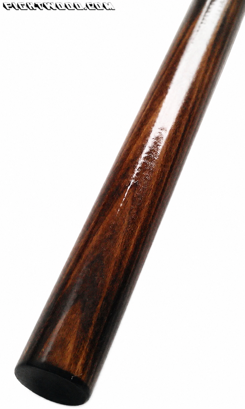 FIGHTWOOD Buche Burn Shortstick aus handgefertigtem Buchenholz mit gebrannter Optik und Lackfinish