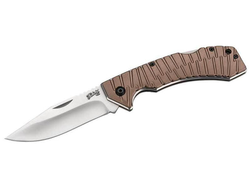 CJH Taschenmesser mit Aluminiumgriff und AISI 420 Klinge – Back-Lock