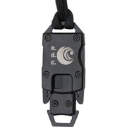 e.d.c Neck Knife geöffnet – Gesamtlänge ca. 90 mm, ultrakompakt