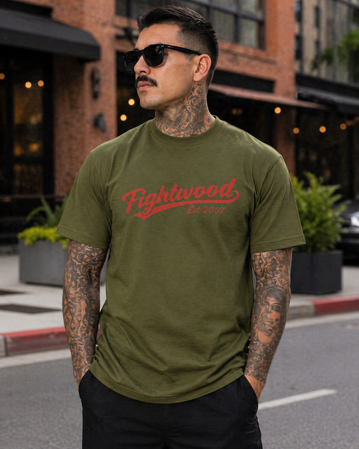Fightwood Männer Premium T-Shirt mit Est. 2007 Design im Streetwear Look