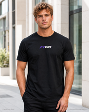 Fightwood FIWD Icon Herren Premium T-Shirt in Vorderansicht