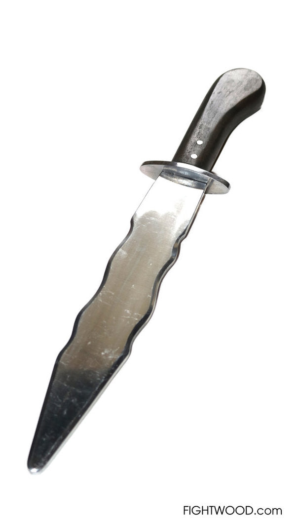 Kris-Wellenform, stumpfe Trainingsklinge aus Aluminium für sicheres Techniktraining