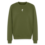 Fightwood Mask Middle Herren Premium Pullover mit Rundhals in Vorderansicht