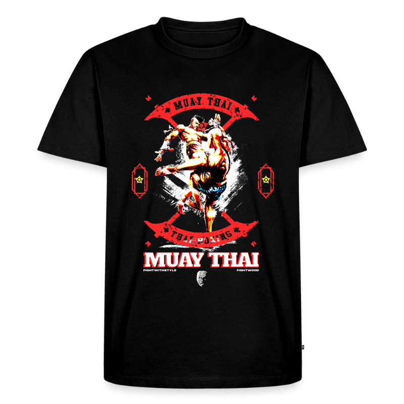 Fightwood Muay Thai T-Shirt Herren – Premium Kampfsport Shirt aus Baumwolle