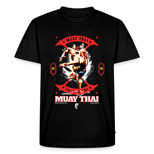 Fightwood Muay Thai T-Shirt Herren – Premium Kampfsport Shirt aus Baumwolle