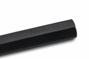 Schwarzer gummierter Aluminium Ministick von Fightwood