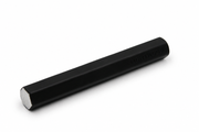Fightwood Premium Phantom Alu Ministick Kubotan mit schwarzer Gummierung