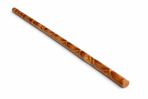Rattanstock mit Brandmuster Modell 2 – 70 cm – Escrima Kali Arnis