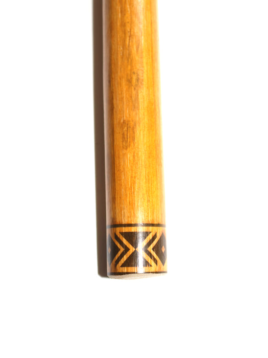 Dragon – Philippinischer Rattan-Stock 71 cm (Ø 24–26 mm) | gebranntes Drachen-Motiv, lackiert | Escrima/Kali/Arnis
