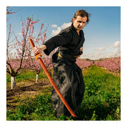 Holzschwert Bokuto aus Roteiche – FUJIMAE Bokken 100 cm Frontansicht